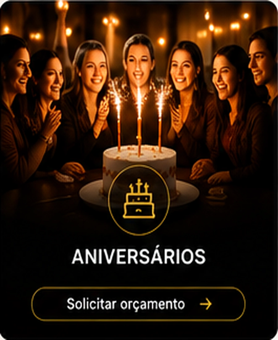 Aniversário com serviço de chopp Wenkel